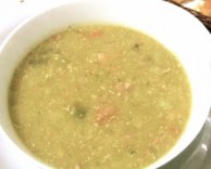 португальский куриный суп с мятой и киноа